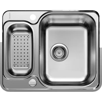 Nerezový dřez Dřez jednopůlkomorový Blanco Lantos 6-IF ocel stříbrný