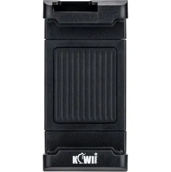 Držák na smartphone telefon JJC černý s vodováhou a sáňkami pro stativ