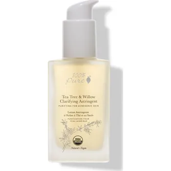 Odličovač 100% Pure Pleťové tonikum Tea Tree a bílá vrba 118 ml