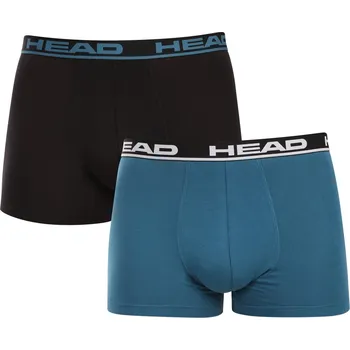 Sada pánského spodního prádla 2PACK pánské boxerky HEAD vícebarevné (701202741 027) XXL Možnost vrácení zboží ZDARMA do 120 dnů!