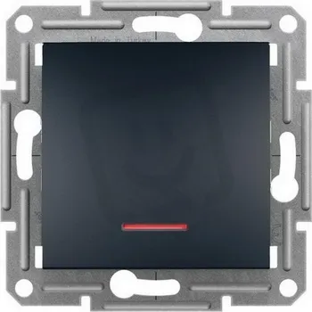 vypínač Asfora Spínač orientační kontrolka ř.1So antracit SCHNEIDER EPH1400171 (SCHNEIDER EPH1400171)