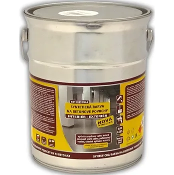 barva na zeď ColorCity KH 13 BETONAX SYNTETICKÁ BARVA NA BETONOVÉ POVRCHY Barva: černá 1999, Balení: 4 l