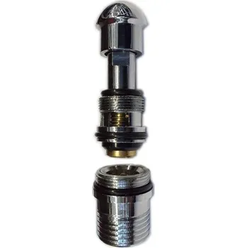 AQUALINE - Přepínač s ovladačem pro vanovou baterii, chrom ND1107-10