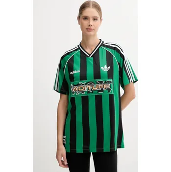 Pánské tričko Tričko adidas Originals Jersey KD2273 zelená 77X, vel. S