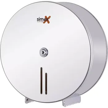 Simex nerezový zásobník na toaletní papír Jumbo 250 mm lesk