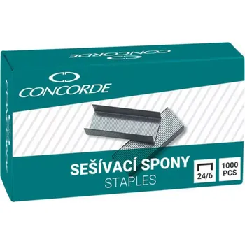 Spona do sešívačky CONCORDE Sešívací spony 24/6, 1000 ks