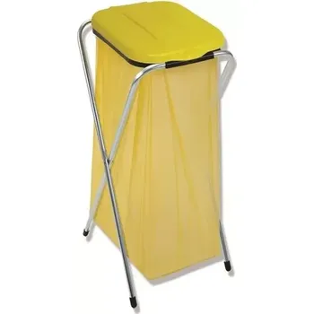 Odpadkový koš Stojan na odpadky ECOFIX 1 žlutý