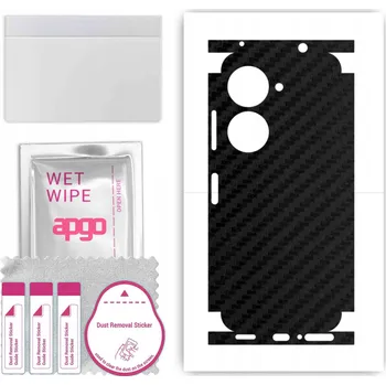 Pouzdro na mobilní telefon Fólie na zadní stranu a boky telefonu Asus ZenFone 9 - Carbon černá