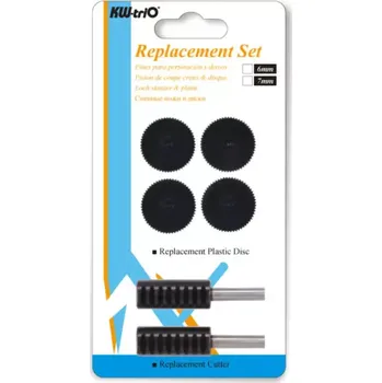 Řezačka papíru Příslušenství pro děrovač KW 9330 - 2x nůž + 4x řezací podložka