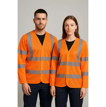 reflexní vesta QUOLL vesta reflexní - Oranžová, vel. M