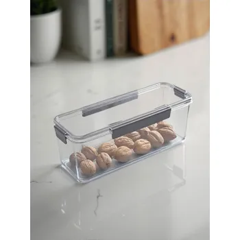 Dóza na potraviny Sinsay - Nádoba na potraviny s víkem - šedá - 791GJ-90X - 791GJ-90X-ONE