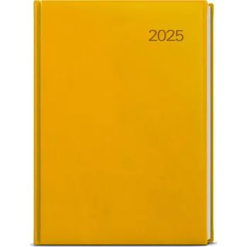 Diář Oskar Vivella A5 Týdenní 2025 okrová