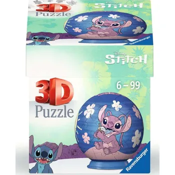 Puzzle Lilo a Stitch 3D Disney Stitch Angel 54dílků