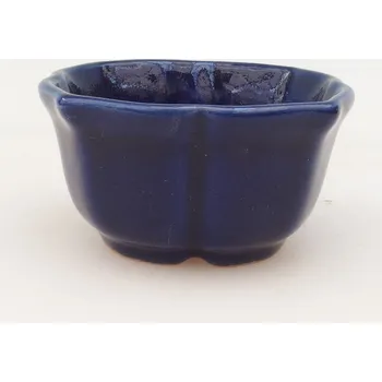 Květináč Bonsai miska H95 - 7,5 x 7,5 x 4 cm - modrá