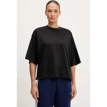 Pánské tričko Bavlněné tričko adidas All SZN JM3800 černá 99X, vel. XS