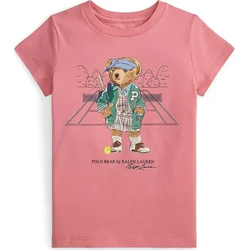 Tričko Polo Ralph Lauren růžová barva, 312971860001 34X, vel. 124-128