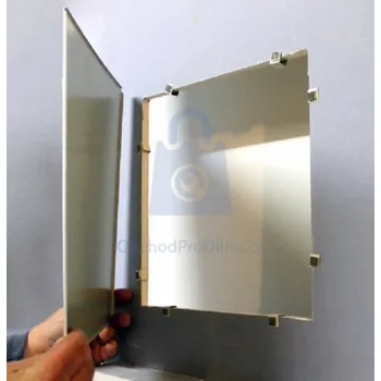 Revizní dvířka Kryt otvorů v SDK, magnetický 350 x 350 mm, pro otvor 310 x 310 mm, balení 1 ks