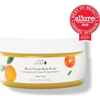 Tělový peeling 100% Pure Tělový peeling Krvavý pomeranč 285 g