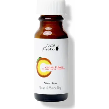 Pleťové sérum 100% Pure Koncentrované práškové sérum Vitamin C Boost 10 g