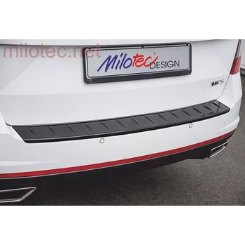 Tuning Práh pátých dveří s výstupky, černý lesklý "klavírlak", Octavia III.Scout/Facelift Scout, od r.v.2013/2017 (3 659 04)