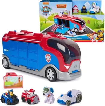 autíčko Spin Master Tlapková patrola Mission Cruiser sada pro případ nouze s Chasem, Marshallem i Robo-pejskem