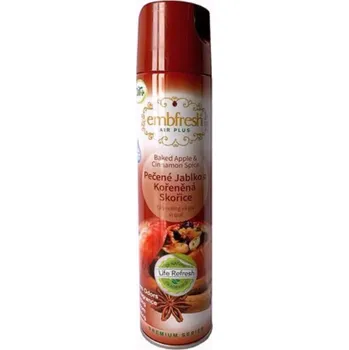 Osvěžovač vzduchu EMBFRESH osvěžovač vzduchu 5 v 1, Pečené jablko a skořice 240 ml
