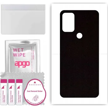 Pouzdro na mobilní telefon Fólie na zadní stranu pro TCL 20B - černý semiš