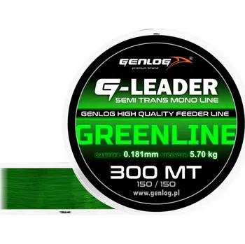 Vlasec GENLOG G-Leader Greenline 0.261mm 8.4kg 300m