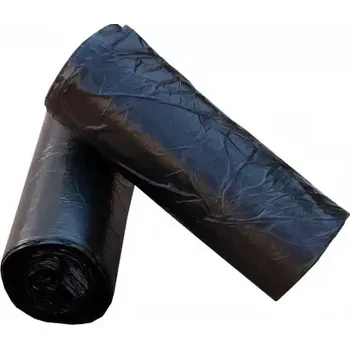 Pytle na odpadky Sáčky do koše 35 l, 50 x 60 cm, role 50 ks, 6 um - černé