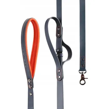 Vodítko pro psa Vodítko klasické CE kožené 1,3 m