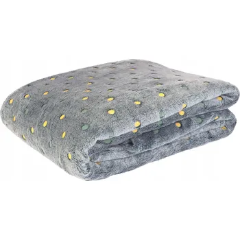 deka Deka z mikrovlákna Neon 150x200 cm, malachitové puntíky