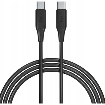 Datový kabel Kabel Allity USB-C - USB-C 2 m černý