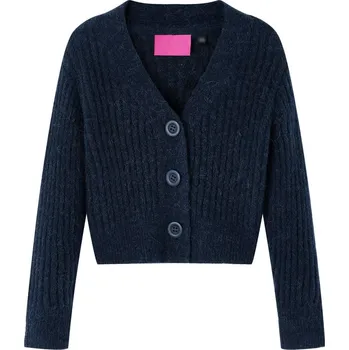 Chlapecký svetr Dětský pletený cardigan námořnicky modrý 92