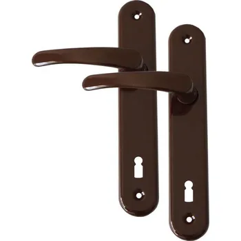 Dveřní kování kování MICHAELA kl+kl, klíč 90 kov. HN