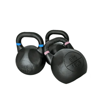 TRUESTEEL Závodní Kettlebell 8 kg - 36 kg 28 kg - logo StrongGear