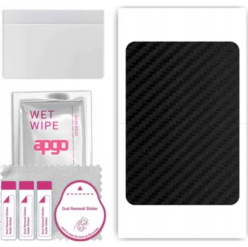 Fólie / Ochranná fólie na ZÁDA pro Amazon Kindle Paperwhite 4 - Karbonově Černá