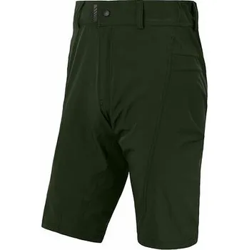 Cyklistické kalhoty Kalhoty krátké pánské SENSOR HELIUM s cyklovložkou olive green Velikost: S