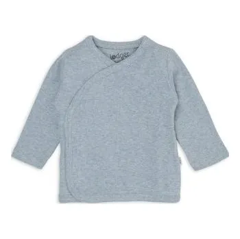 Kojenecký body Lodger Zavinovací kabátek Melange - Blue Fogg, vel. 68