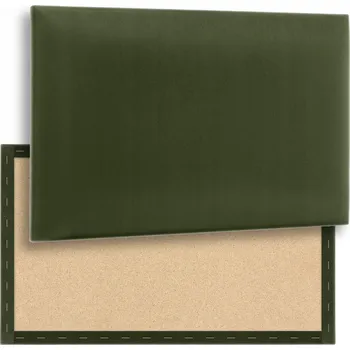 Obraz Čalouněný nástěnný panel obdélník Velur - Khaki 40x30 cm