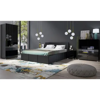 Ložnicová sestava GIB Ložnice Calabrini 5 LED osvětlení: Bez LED osvětlení