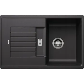 Granitový dřez Jednokomorový dřez Blanco ZIA černý kámen