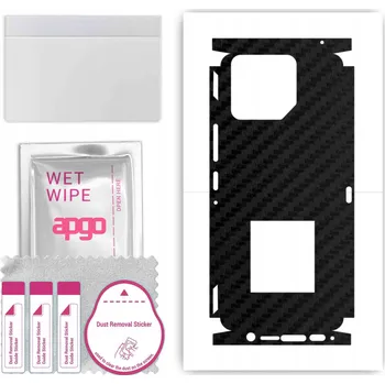 Pouzdro na mobilní telefon Fólie / Ochranná fólie na ZÁDA + BOKY pro Asus Rog Phone 9 Pro - Karbonová Černá