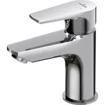 CERSANIT - Umyvadlová baterie VERO jednopáková, jednootvorová, stojánková, s pevným výtokovým ramínkem, CHROM, s výpustí kovovou S951-042