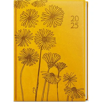 Diář Prokop Vivella B6 Týdenní 2025 okrová