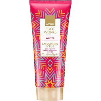 Pleťový peeling Enzymatický peeling na nohy Avon 75 ml 100 g