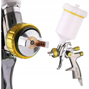 Stříkací pistole PROFESIONÁLNÍ LAKOVACÍ PISTOLE STŘÍKACÍ LVLP TRYSKA 1,8MM 600ML