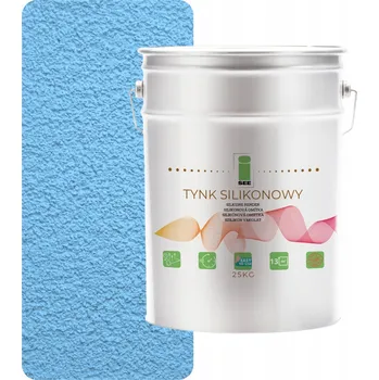 Fasádní barva SILIKONOVÁ OMÍTKA FASÁDNÍ VNĚJŠÍ MODRÁ 1.5MM PREMIUM 25KG