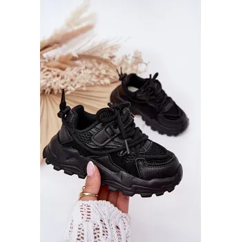 Dívčí tenisky Boto Dětské sportovní tenisky černé Tilvianea Boto černá 3339466