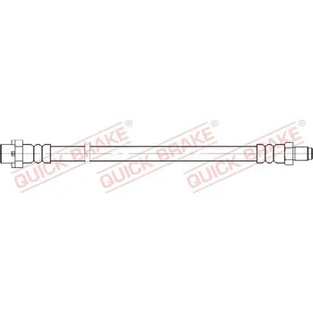 Brzdová hadice Brzdová hadice QUICK BRAKE 37.044