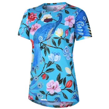 Dámské tričko Sportovní triko Sportovní triko CYCOLOGY Goddess Aqua, dámské, krátký rukáv